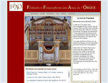 Tablet Screenshot of ffao.com